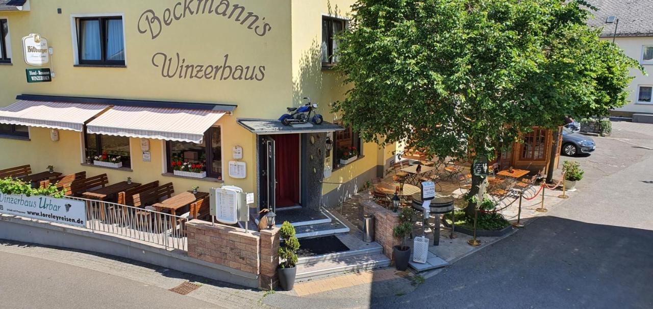 Hotel & Restaurant Beckmanns Winzerhaus Urbar  Esterno foto