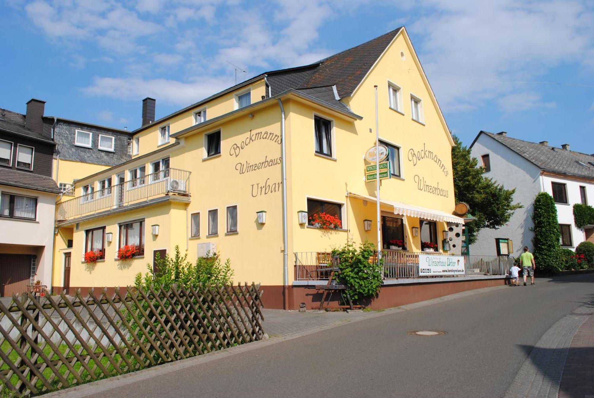 Hotel & Restaurant Beckmanns Winzerhaus Urbar  Esterno foto